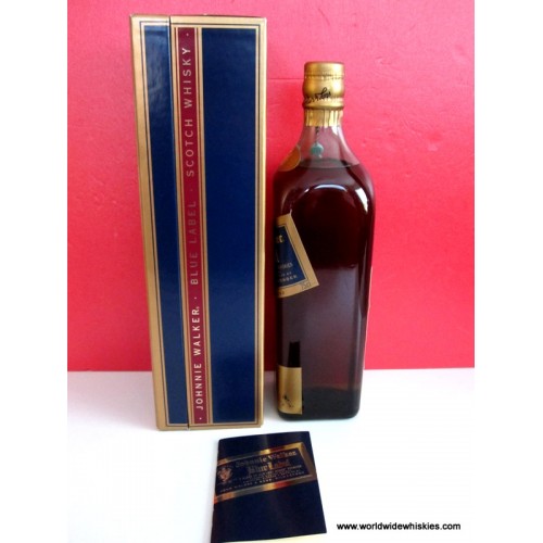 Johnnie Walker Blue 43% Slim Boxed
